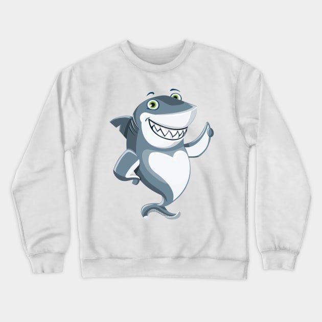 Shark Gym Crewneck Sweatshirt by Haland 9
